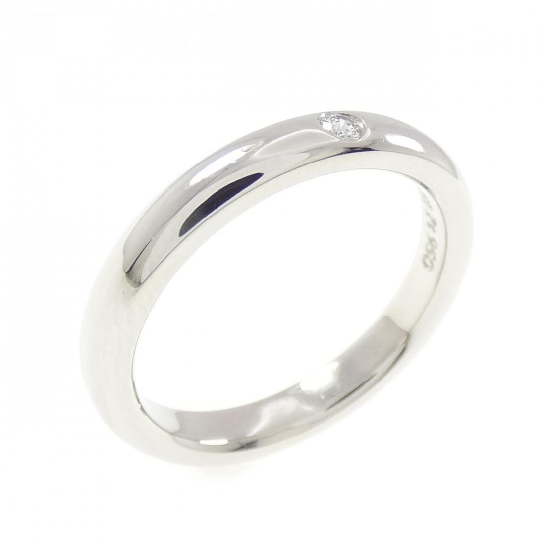 Tiffany Stacking Band Ring: --- Catalog ---Category: SizeJP Size: 8US Size: 4.5Category: DesignType: Band ringGender: WomenMaterial: Platinum 950Category: GeneralBrand: Tiffany--- Item List ---Section: ConditionRanking: Rank A U