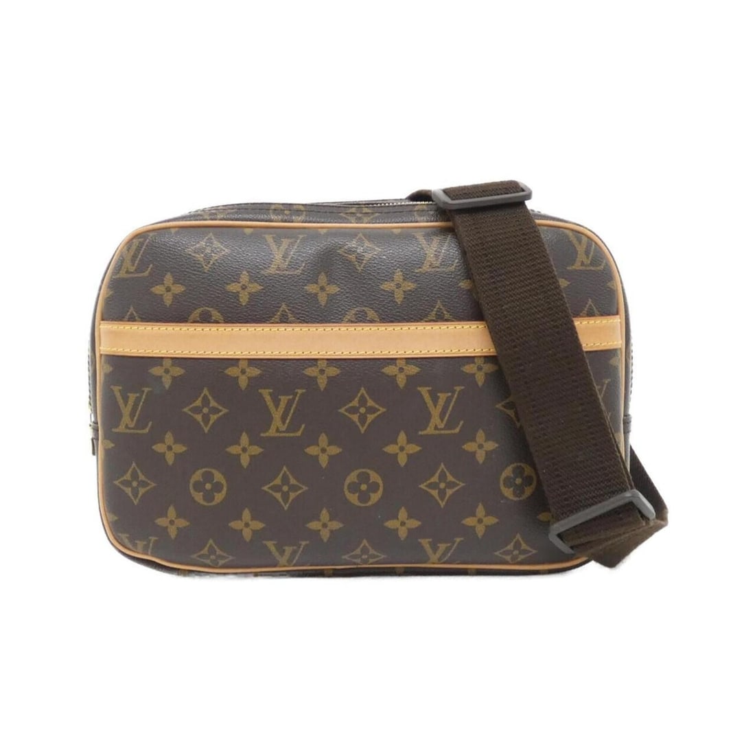 Louis Vuitton Monogram Reporter 28cm M45254 Shoulder Bag: --- Catalog ---Category: SizeSize (HxWxD): 21cm x 28cm x 12cm / 8.26'' x 11.02'' x 4.72''Category: DesignType: Shoulder bagColor: MarronGender: Women,MenMaterial: Coated canvas Category: GeneralBrand: