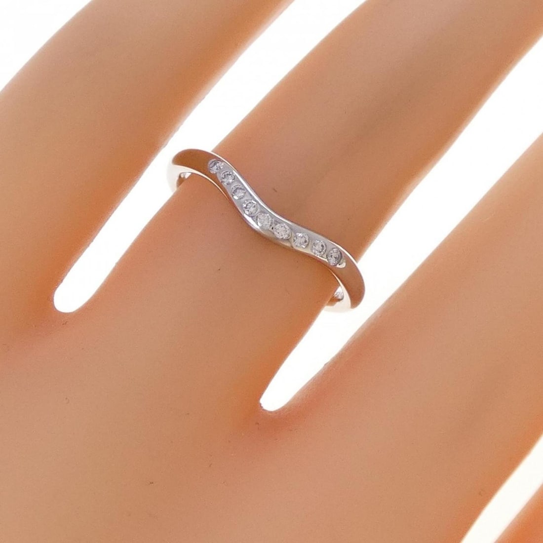 Tiffany Curved 9P Ring - 5