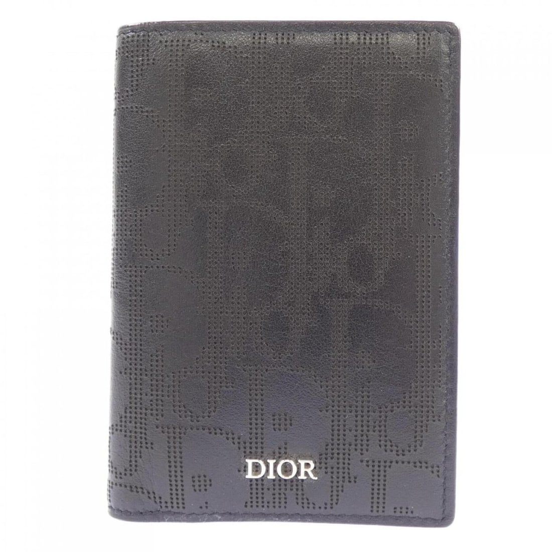 Christian Dior Dior business card holder/card case: --- Catalog ---Category: DesignType: Card caseColor: BlackGender: MenCategory: GeneralBrand: Christian DiorCategory: Physical PropertiesSize (HxWxD): 11.5cm x 8cm x 1cm / 4.52'' x 3.14'' x 0.39''--- I