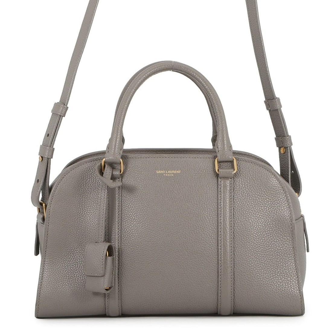 Yves Saint Laurent Saint Laurent Paris Duffle Lock Leather Handbag 655008 SAINT LAURENT PARIS 2-way: --- Catalog ---Category: SizeSize (HxWxD): 17.5cm x 27.5cm x 8cm / 6.88'' x 10.82'' x 3.14''Category: DesignType: HandbagColor: GrayGender: WomenMaterial: Leather Category: GeneralMPN: 65500816R0WBran