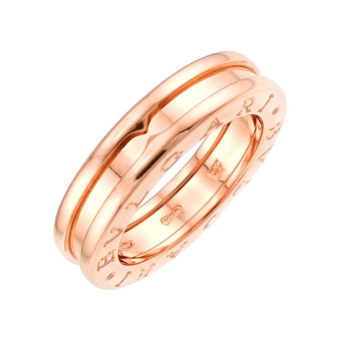 Bulgari BVLGARI B-zero1 1-band ring #48 18K PG Pink Gold 750: --- Catalog ---Category: SizeJP Size: 8US Size: 4.5Category: DesignType: Band ringColor: Pink goldGender: WomenMaterial: Pink gold (18K)Category: GeneralBrand: Bvlgari--- Item List ---Section: Conditi
