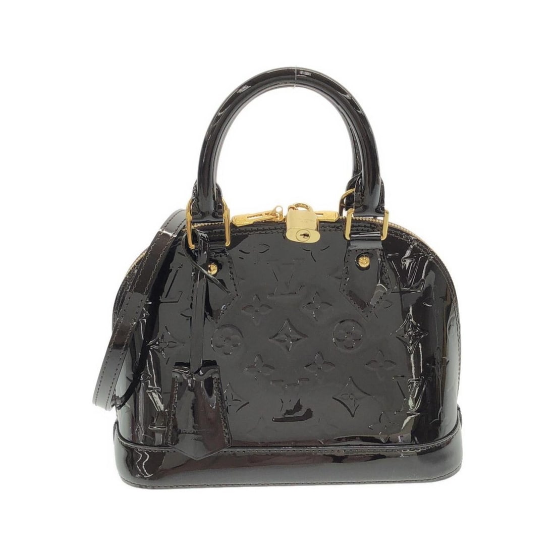 Louis Vuitton Vernis Alma BB M91678 Handbag: --- Catalog ---Category: SizeWeight: 490g / 1.08lb.Size (HxWxD): 17cm x 23.5cm x 11.5cm / 6.69'' x 9.25'' x 4.52''Strap Length: 117cm / 46.06''Handle Length: 28cm / 11.02''Category: DesignType: Handba