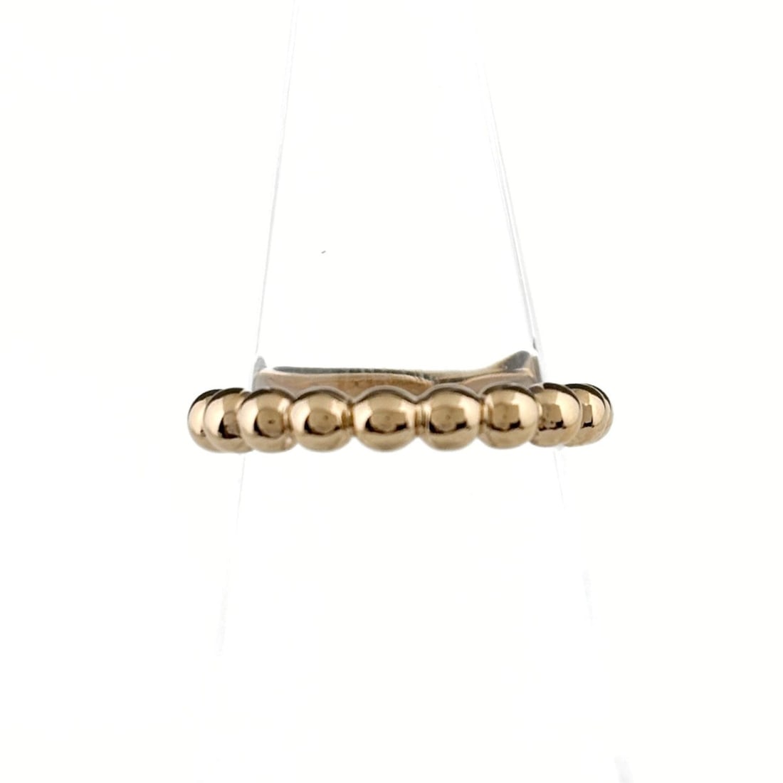 Tiffany & Co. Hardwear Ball Ring, Pink Gold (PG), 750, Women's Ring: --- Catalog ---Category: SizeWeight: 3.4g / 0.11oz.JP Size: 6US Size: 3.5Category: DesignType: Band ringGender: WomenMaterial: Pink gold (18K)Category: GeneralBrand: Tiffany--- Item List ---Section: C