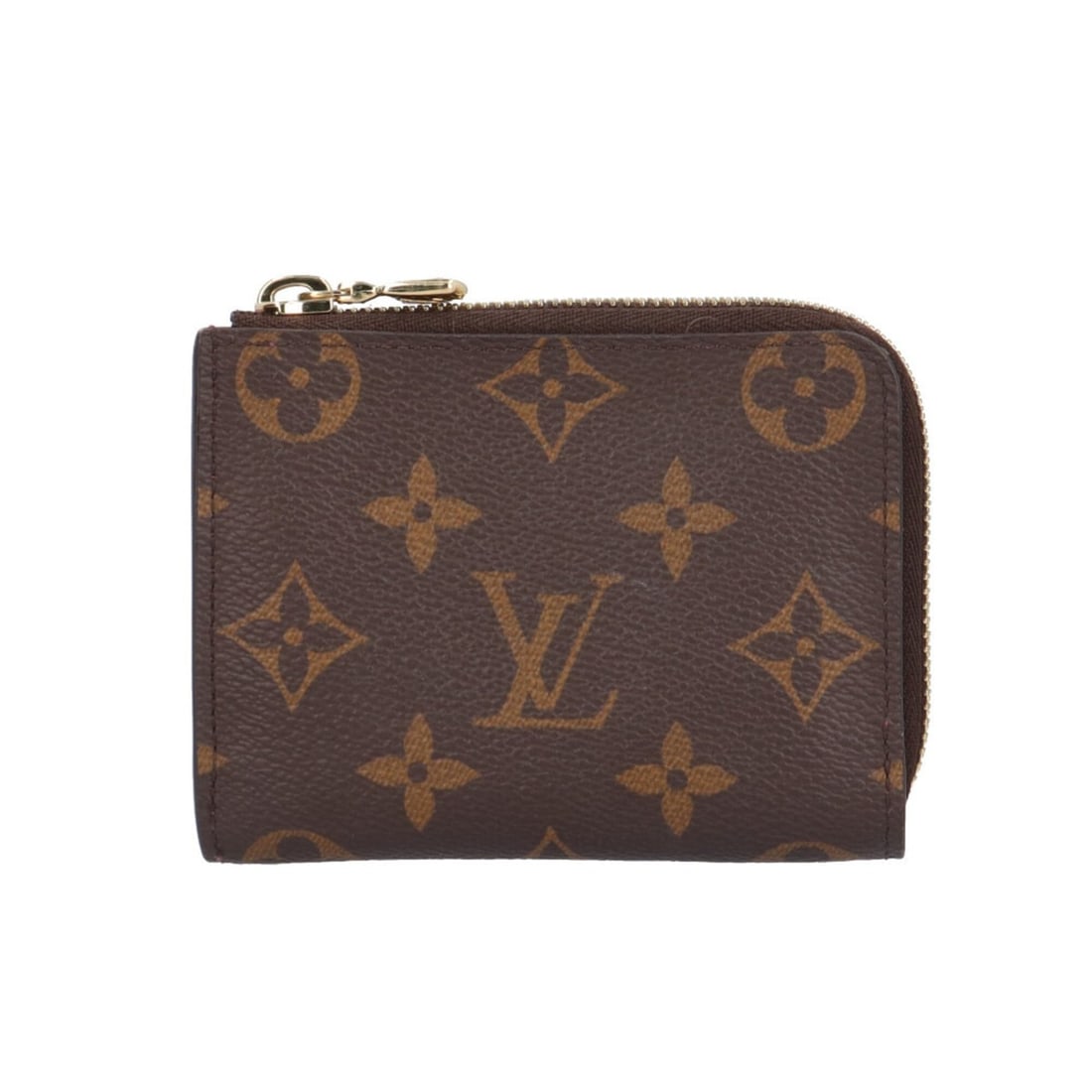 Louis Vuitton Portefeuille Noir Compact Monogram Wallet/Coin Case, Canvas M83676, Women's LOUIS (1 of 5)