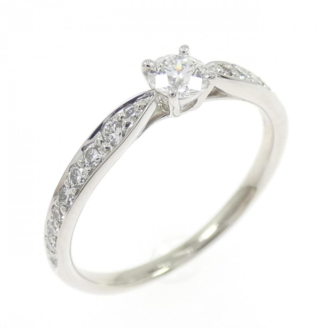 Tiffany Harmony Ring 0.19CT: --- Catalog ---Category: SizeJP Size: 12US Size: 6.5Category: DesignType: Band ringGender: WomenMaterial: Platinum 950Category: GeneralBrand: Tiffany--- Item List ---Section: ConditionRanking: Rank A 