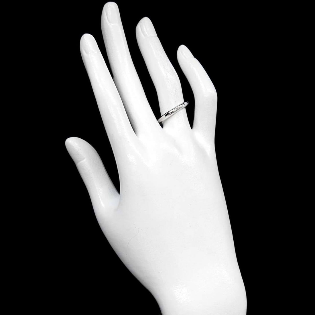Cartier Declaration Ring #54, Platinum. - 6