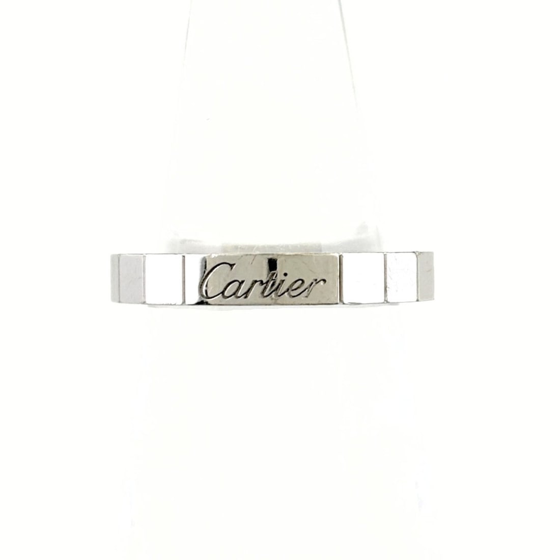 Cartier Lanieres Ring (750) - Women's: --- Catalog ---Category: SizeWeight: 6g / 0.21oz.JP Size: 9US Size: 5Category: DesignType: Band ringGender: WomenMetal Purity: 18KCategory: GeneralLine: LanieresBrand: Cartier--- Item List ---Section: