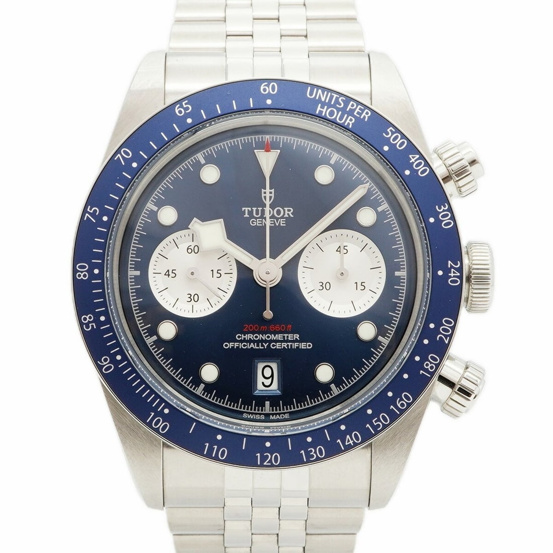 Tudor Black Bay 79360B Blue Dial Men's Watch: --- Catalog ---Category: SizeWrist Size: 17cm / 6.69''Case Diameter: 41.5mm / 1.63''Category: DesignType: WristwatchGender: MenColor (Dial): BlueMaterial (Band): Stainless steelCategory: GeneralMPN: 7