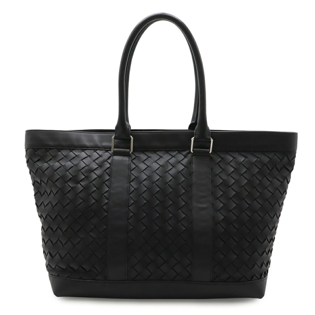 BOTTEGA VENETA Bottega Veneta Intrecciato Tote Bag Large Shoulder Leather Black 650431: --- Catalog ---Category: SizeSize (HxWxD): 30.5cm x 36.5cm x 17.5cm / 12'' x 14.37'' x 6.88''Category: DesignType: Shoulder bag, Tote bagColor: BlackGender: Men,WomenMaterial: Leather Category: Genera