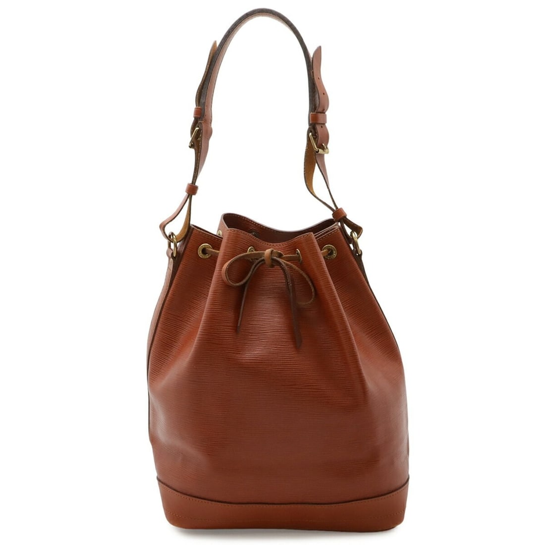LOUIS VUITTON Louis Vuitton Epi Noe Shoulder Bag Leather Kenya Brown M44003: --- Catalog ---Category: SizeSize (HxWxD): 33cm x 26cm x 19cm / 12.99'' x 10.23'' x 7.48''Category: DesignType: Shoulder bagColor: Kenyan brownGender: WomenMaterial: Epi leather Category: GeneralBrand