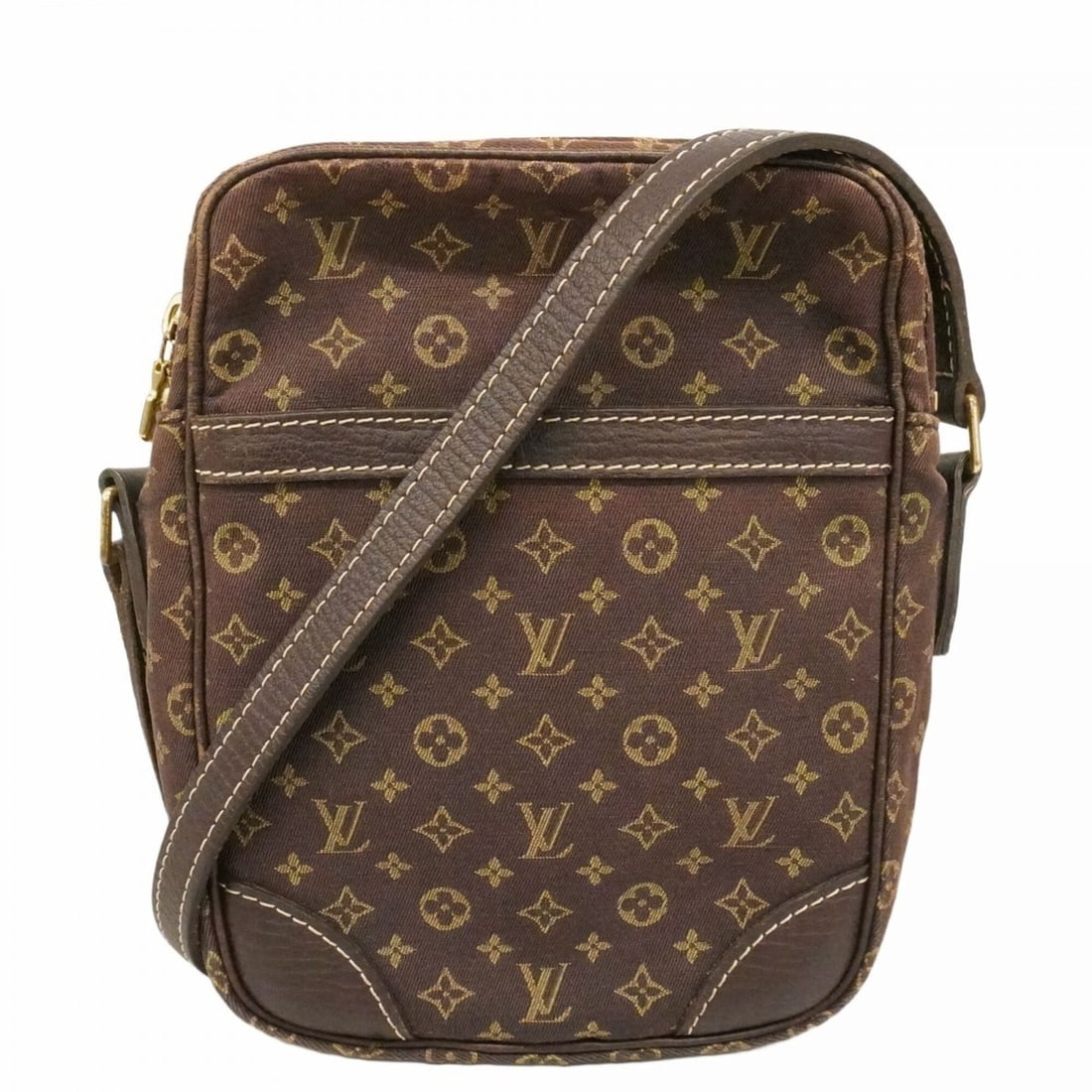 Louis Vuitton Monogram Mini Lin Danube Shoulder Bag M95228 Ebene Women's: --- Catalog ---Category: SizeSize (HxWxD): 21cm x 15.5cm x 4.5cm / 8.26'' x 6.1'' x 1.77''Category: DesignType: Shoulder bagColor: EbeneGender: WomenCategory: GeneralMPN: M95228Brand: Louis Vuitton---