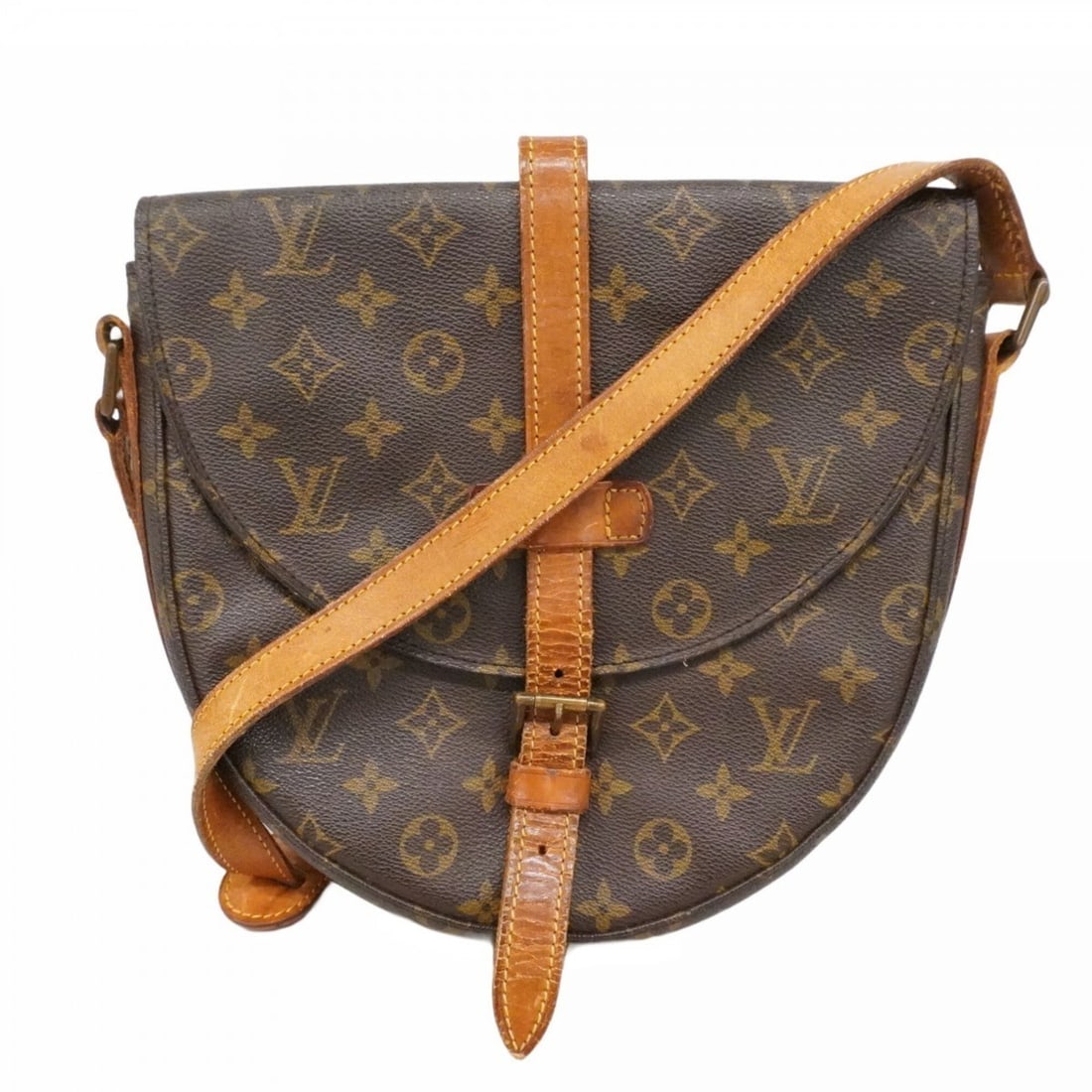 Louis Vuitton Monogram Chantilly GM Shoulder Bag M51232 Brown Women's: --- Catalog ---Category: SizeSize (HxWxD): 23cm x 25cm x 6.5cm / 9.05'' x 9.84'' x 2.55''Category: DesignType: Shoulder bagColor: BrownGender: WomenCategory: GeneralMPN: M51232Brand: Louis Vuitton--- 