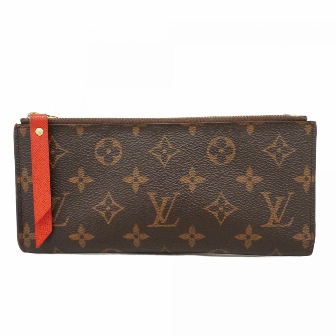 Louis Vuitton Monogram Portefeuille Adele Long Wallet M61287 Coquelicot (Women's): --- Catalog ---Category: SizeSize (HxWxD): 10cm x 21.5cm x 1.5cm / 3.93'' x 8.46'' x 0.59''Category: DesignType: Long wallet (bi-fold)Color: CoquelicotsGender: WomenCategory: GeneralMPN: M61287Brand: 