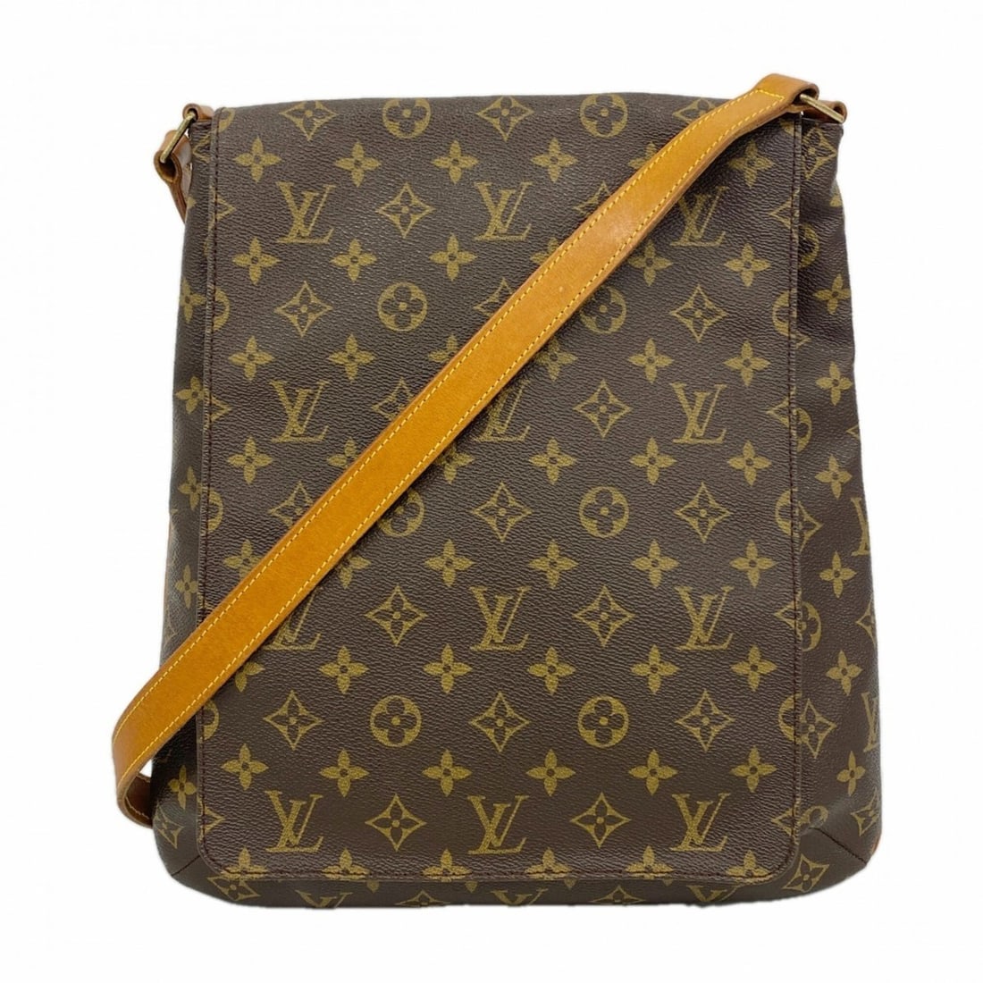 Louis Vuitton Monogram Musette Shoulder Bag M51256 Brown Women's: --- Catalog ---Category: SizeSize (HxWxD): 36cm x 33cm x 4cm / 14.17'' x 12.99'' x 1.57''Category: DesignType: Shoulder bagColor: BrownGender: WomenCategory: GeneralMPN: M51256Brand: Louis Vuitton--- 