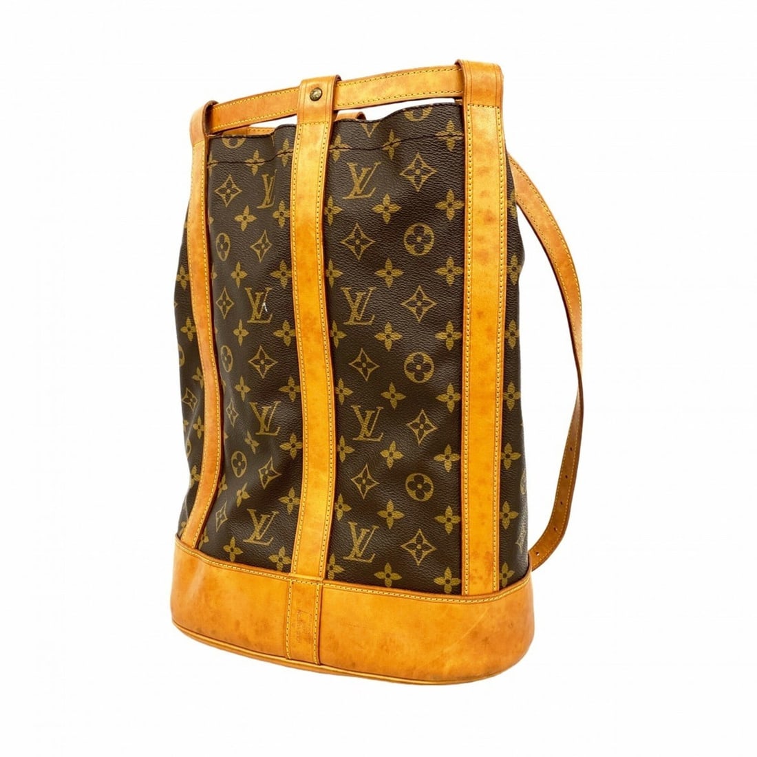 Louis Vuitton Monogram Randonee PM Shoulder Bag M42243 Brown Women's: --- Catalog ---Category: SizeSize (HxWxD): 37cm x 28cm x 15cm / 14.56'' x 11.02'' x 5.9''Category: DesignType: Shoulder bagColor: BrownGender: WomenCategory: GeneralMPN: M42243Brand: Louis Vuitton--- 
