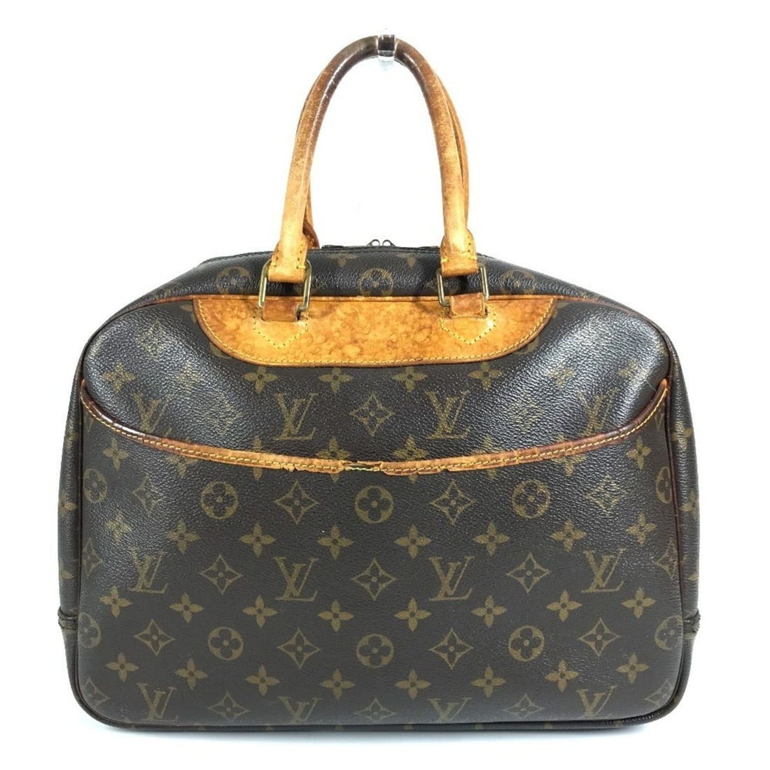 LOUIS VUITTON M47270 Monogram Deauville Bag Tote Mini Boston Handbag Canvas Men's Women's Brown: --- Catalog ---Category: SizeSize (HxWxD): 25cm x 33cm x 13cm / 9.84'' x 12.99'' x 5.11''Category: DesignType: Boston bag, Tote bagColor: BrownGender: Men,Women,UnisexMaterial: Monogram Category: Gene