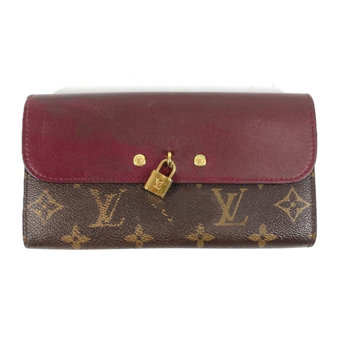 LOUIS VUITTON M61852 Monogram Portefeuille Venus Long Wallet, Flap Closure, Bi-fold Canvas Leather,: --- Catalog ---Category: SizeSize (HxWxD): 10cm x 18.5cm / 3.93'' x 7.28''Category: DesignType: Long wallet (bi-fold)Color: BrownGender: Men,Women,UnisexMaterial: Monogram Category: GeneralLine: Monog