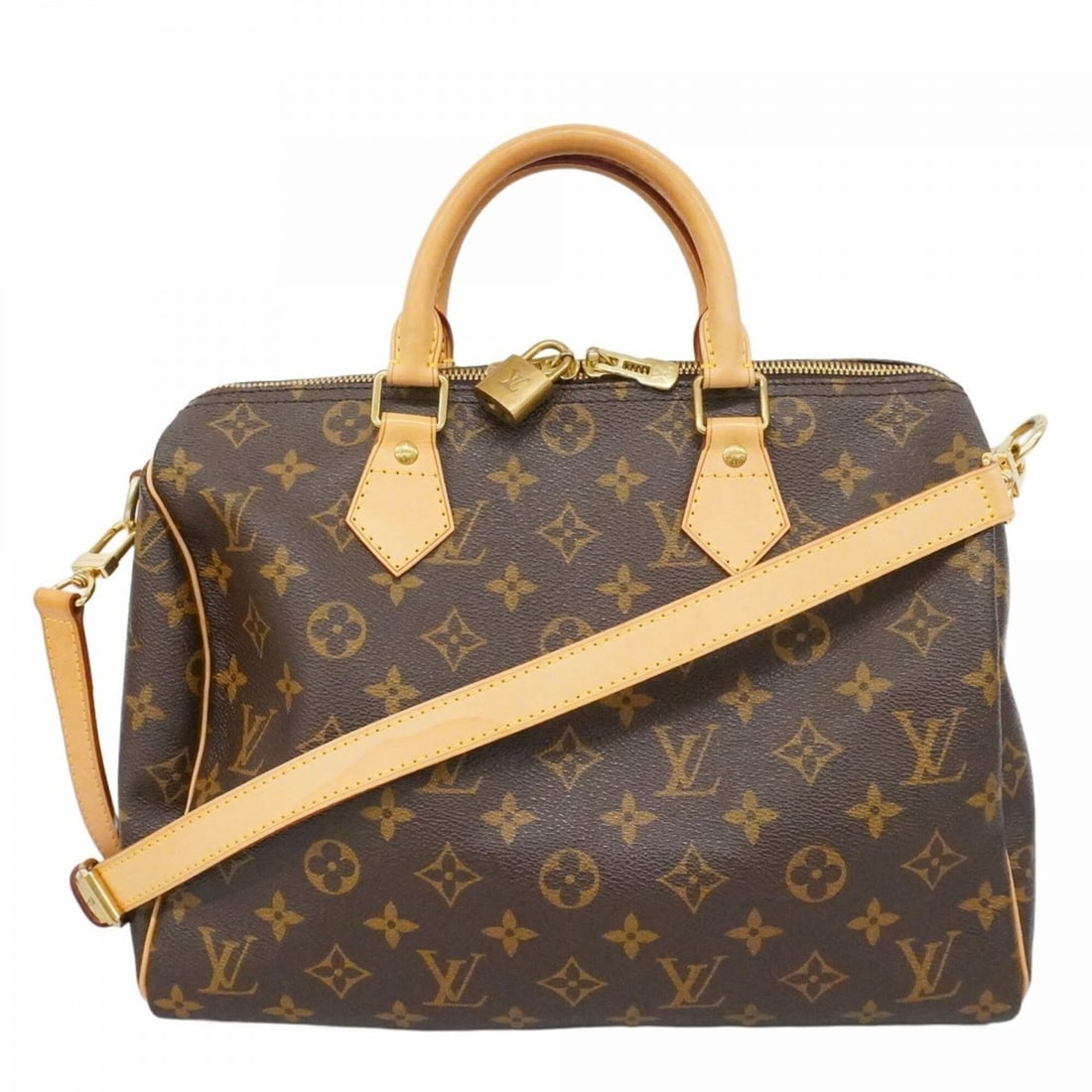 Louis Vuitton Monogram Speedy Bandoulière 30 Handbag M40391 Brown 2-way bag for women: --- Catalog ---Category: SizeSize (HxWxD): 22cm x 30.5cm x 17.5cm / 8.66'' x 12'' x 6.88''Category: DesignType: HandbagColor: BrownGender: WomenCategory: GeneralMPN: M40391Brand: Louis Vuitton--- Item