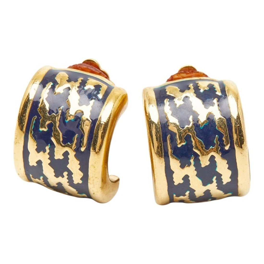 Christian Dior Dior Earrings, Made in Germany, Gold and Blue Plated, Women's.: --- Catalog ---Category: SizeSize (HxWxD): 23.60mm x 17.50mm / 0.93'' x 0.69''Category: DesignType: Clip earringsColor: Blue, GoldGender: WomenCategory: GeneralBrand: Christian DiorCountry of Origin: 