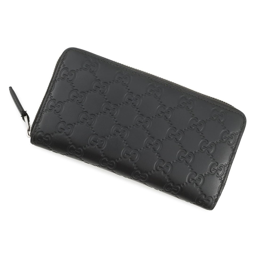 Gucci GG Embossed Zip-Around Wallet 860868 GUCCI Round Black Men's WALLET: --- Catalog ---Category: SizeSize (HxWxD): 10cm x 19cm / 3.93'' x 7.48''Category: DesignType: Long wallet (bi-fold)Color: BlackGender: MenMaterial: Leather Category: GeneralMPN: 860868Brand: GucciCoun