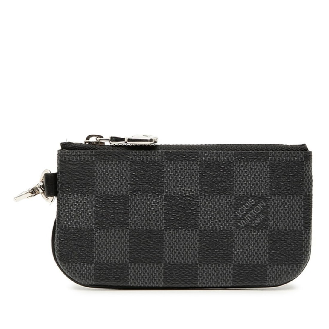 Louis Vuitton Damier Trio Messenger Wallet with Coin Purse, Black, Men's.: --- Catalog ---Category: SizeSize (HxWxD): 7cm x 12.5cm x 1cm / 2.75'' x 4.92'' x 0.39''Category: DesignType: Coin purse/coin caseColor: BlackGender: MenMaterial: PVC Category: GeneralBrand: Louis Vui