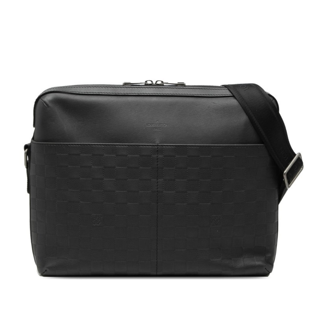 Louis Vuitton Damier Infini Calypso MM Shoulder Bag N41201 Onyx Black Leather Men's LOUIS VUITTON: --- Catalog ---Category: SizeSize (HxWxD): 27cm x 33cm x 8cm / 10.62'' x 12.99'' x 3.14''Category: DesignType: Shoulder bagColor: Black, Damier Canvas, Infini, OnyxGender: MenMaterial: Damier Infini ,