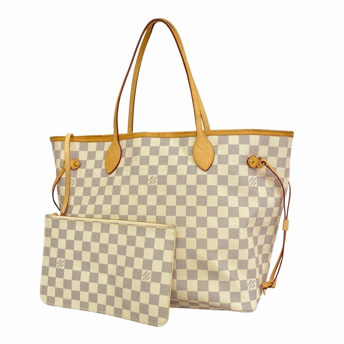 Louis Vuitton Damier Azur Neverfull MM Tote Bag N40604 White Women's: --- Catalog ---Category: SizeSize (HxWxD): 29cm x 32cm x 16cm / 11.41'' x 12.59'' x 6.29''Category: DesignType: Tote bagColor: WhiteGender: WomenCategory: GeneralMPN: N40604Brand: Louis Vuitton--- Ite