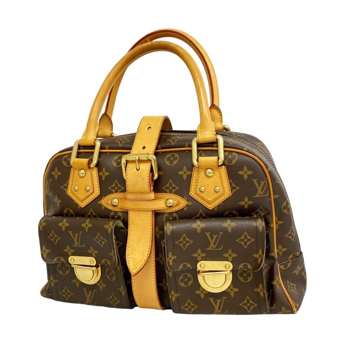 Louis Vuitton Monogram Manhattan GM Handbag M40025 Brown Women's: --- Catalog ---Category: SizeSize (HxWxD): 26cm x 39cm x 13cm / 10.23'' x 15.35'' x 5.11''Category: DesignType: HandbagColor: BrownGender: WomenCategory: GeneralMPN: M40025Brand: Louis Vuitton--- Item