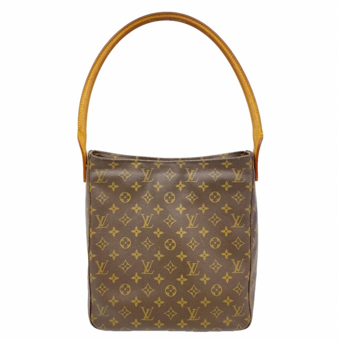Louis Vuitton Monogram Looping GM Shoulder Bag M51145 Brown (Women's): --- Catalog ---Category: SizeSize (HxWxD): 31cm x 28.5cm x 11cm / 12.2'' x 11.22'' x 4.33''Category: DesignType: Shoulder bagColor: BrownGender: WomenCategory: GeneralMPN: M51145Brand: Louis Vuitton--