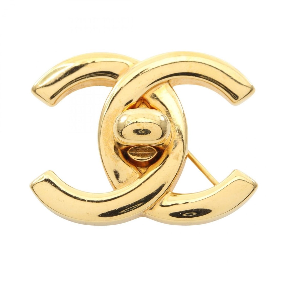 Chanel Coco Mark Brooch Accessory, Gold Plated (GP), Women's, Tone: --- Catalog ---Category: SizeSize (HxWxD): 2.8cm x 3.6cm / 1.1'' x 1.41''Category: DesignType: BroochColor: GoldGender: WomenMaterial: Gold platingCategory: GeneralBrand: Chanel--- Item List ---Sectio