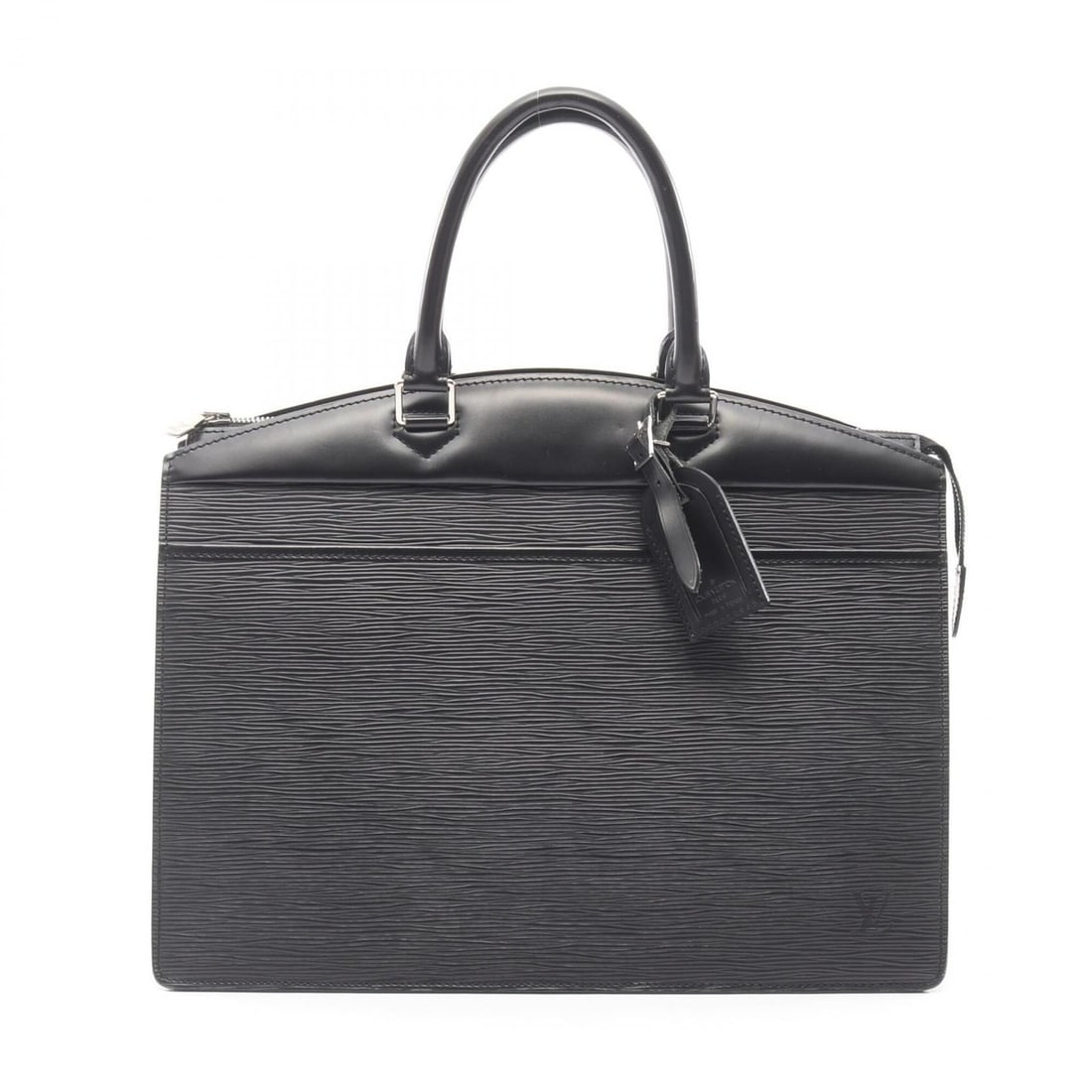 Louis Vuitton Riviera Handbag, Leather, Epi Women's, Black, M48182: --- Catalog ---Category: SizeSize (HxWxD): 28cm x 36cm x 17cm / 11.02'' x 14.17'' x 6.69''Category: DesignType: HandbagColor: BlackGender: WomenMaterial: Epi leather Category: GeneralMPN: M48182Brand: