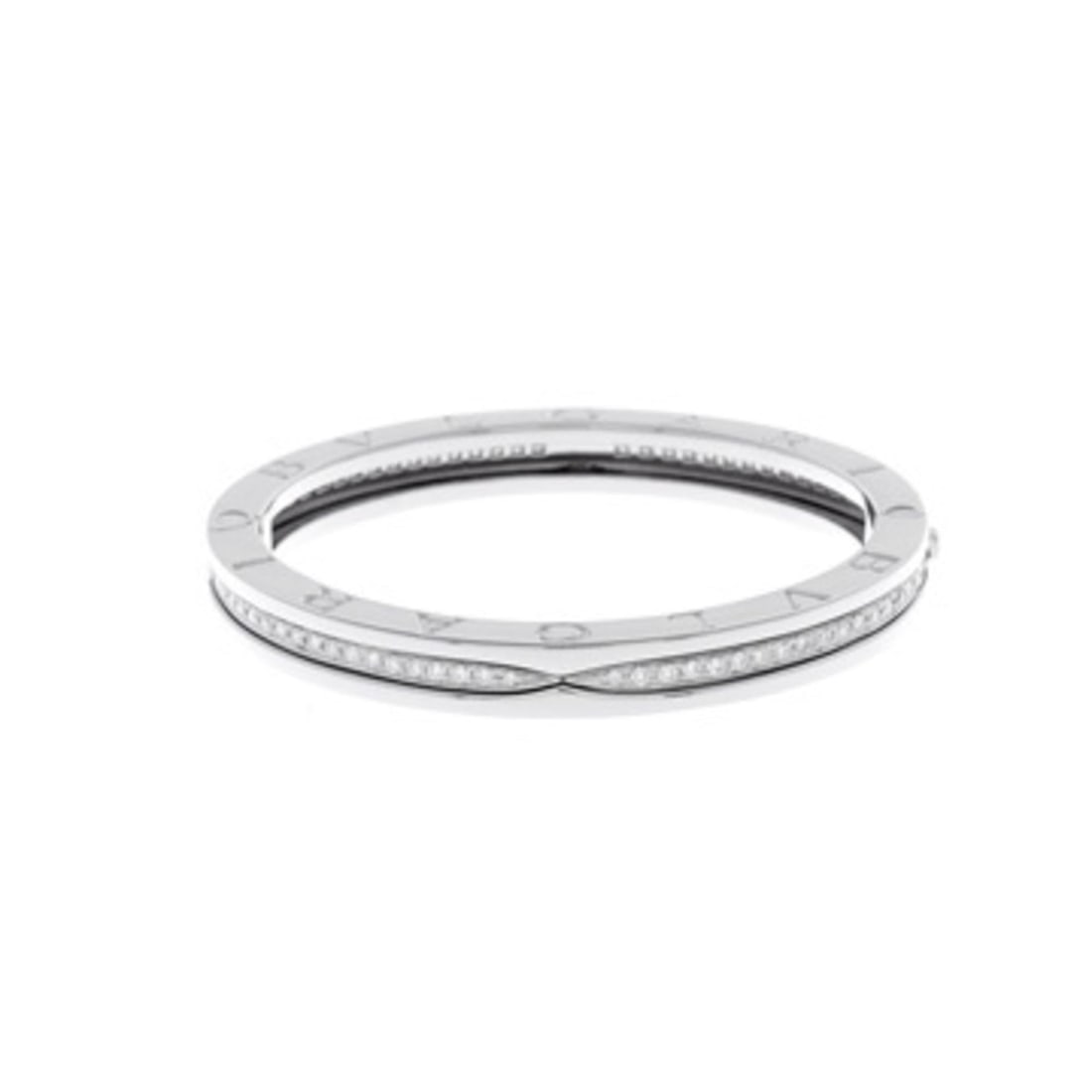 BVLGARI B.ZERO1 Bracelet, Repair Details March 2026, Men's/Women's, 18K White Gold (WG) Grade A,: --- Catalog ---Category: SizeLength: 15cm / 5.9''Category: DesignType: Charm braceletStone: DiamondGender: Men,WomenMaterial: White gold (18K)Category: GeneralBrand: Bvlgari--- Item List ---Section: C