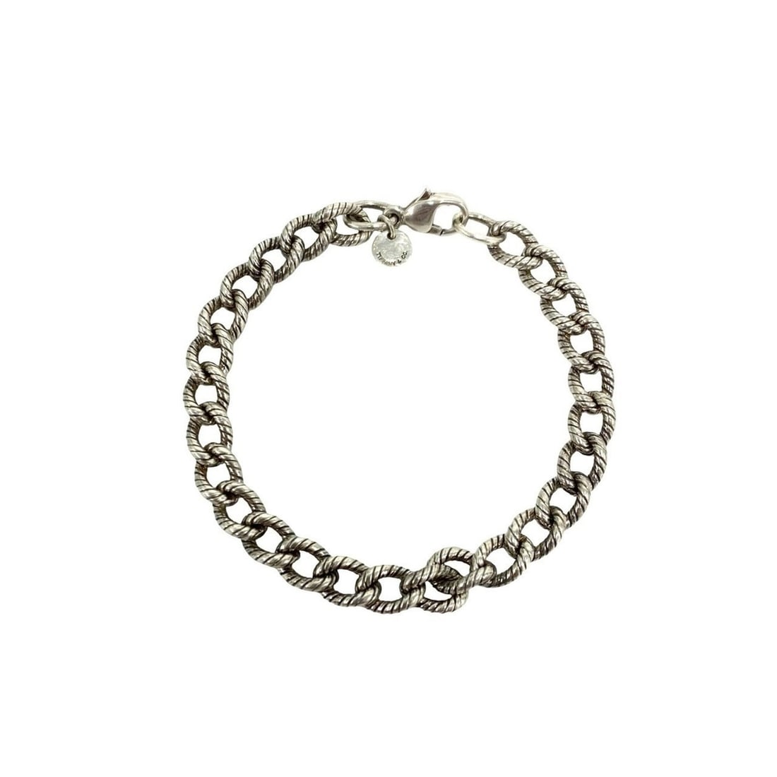 TIFFANY&Co. Tiffany Vintage Twist Rope 925 Bracelet Chain Bangle Accessory Silver 44707: --- Catalog ---Category: SizeLength: 19.2cm / 7.55''Category: DesignType: Charm braceletColor: SilverGender: WomenMaterial: Silver 925Category: GeneralBrand: Tiffany--- Item List ---Section: Condition