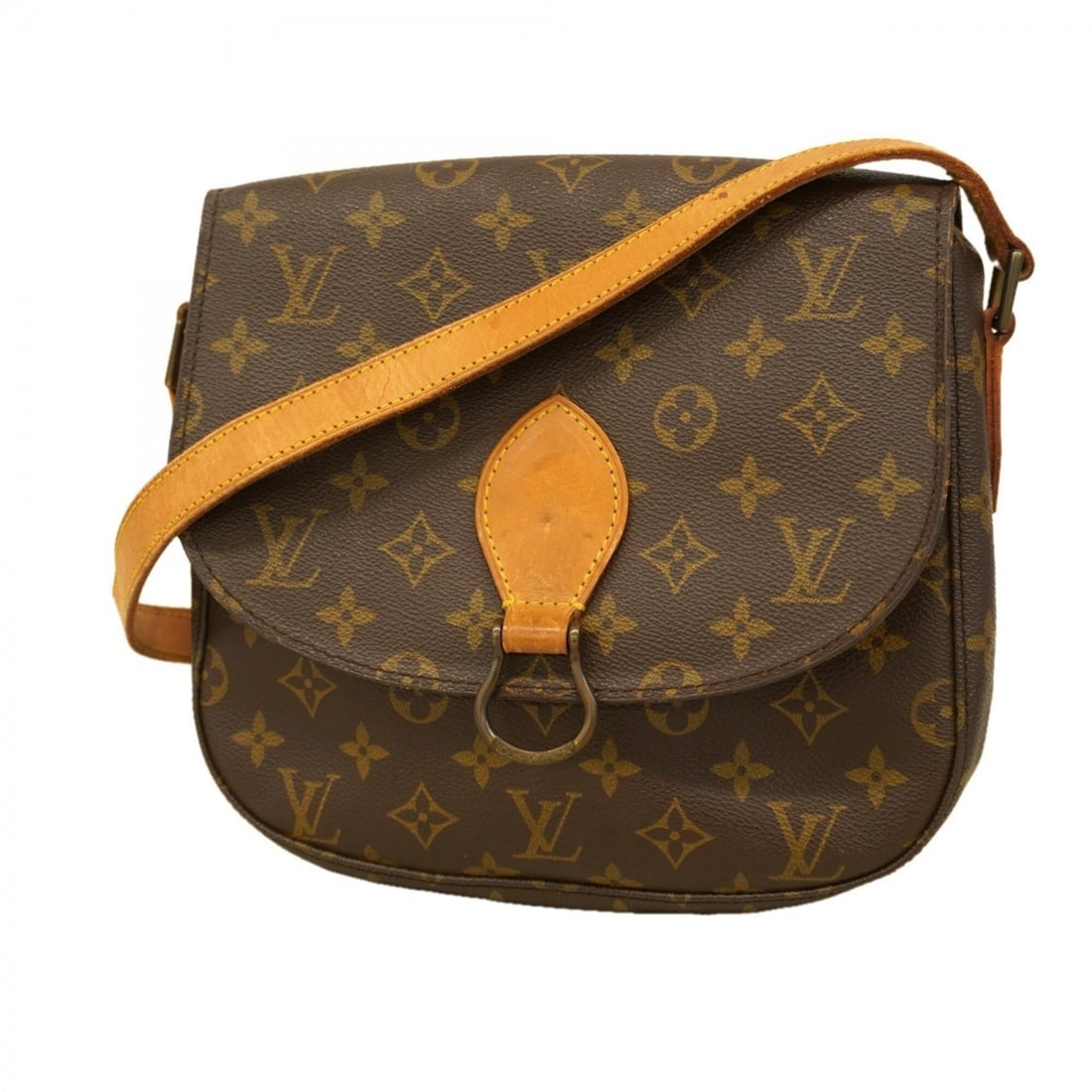 Louis Vuitton Monogram Saint Cloud GM Shoulder Bag M51242 Brown Women's: --- Catalog ---Category: SizeSize (HxWxD): 23cm x 24cm x 6.5cm / 9.05'' x 9.44'' x 2.55''Category: DesignType: Shoulder bagColor: BrownGender: WomenCategory: GeneralMPN: M51242Brand: Louis Vuitton--- 
