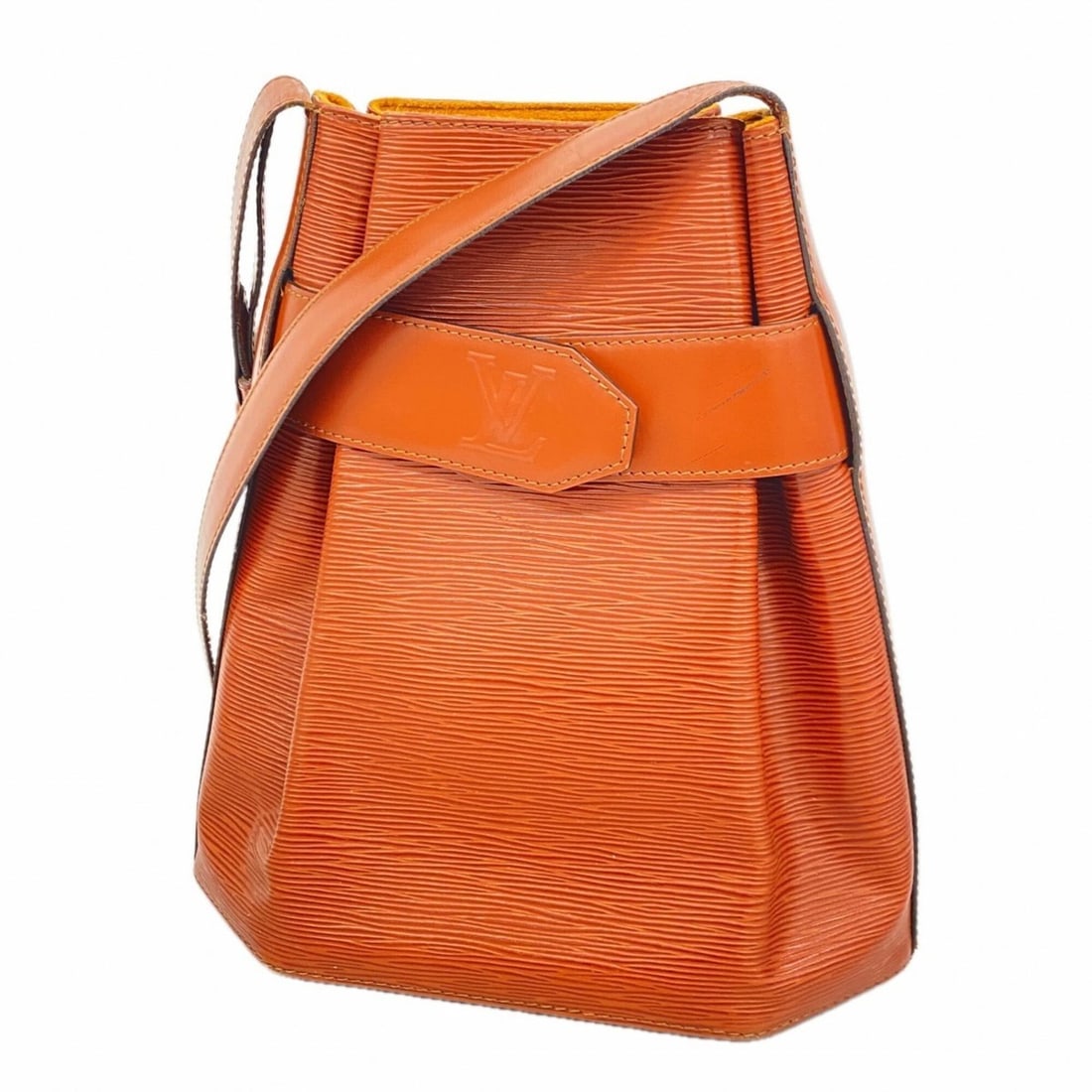 Louis Vuitton Epi Sac Depaule Shoulder Bag M80203 Kenya Brown Women's: --- Catalog ---Category: SizeSize (HxWxD): 28.5cm x 26cm x 14.5cm / 11.22'' x 10.23'' x 5.7''Category: DesignType: Shoulder bagColor: BrownGender: WomenCategory: GeneralMPN: M80203Brand: Louis Vuitton