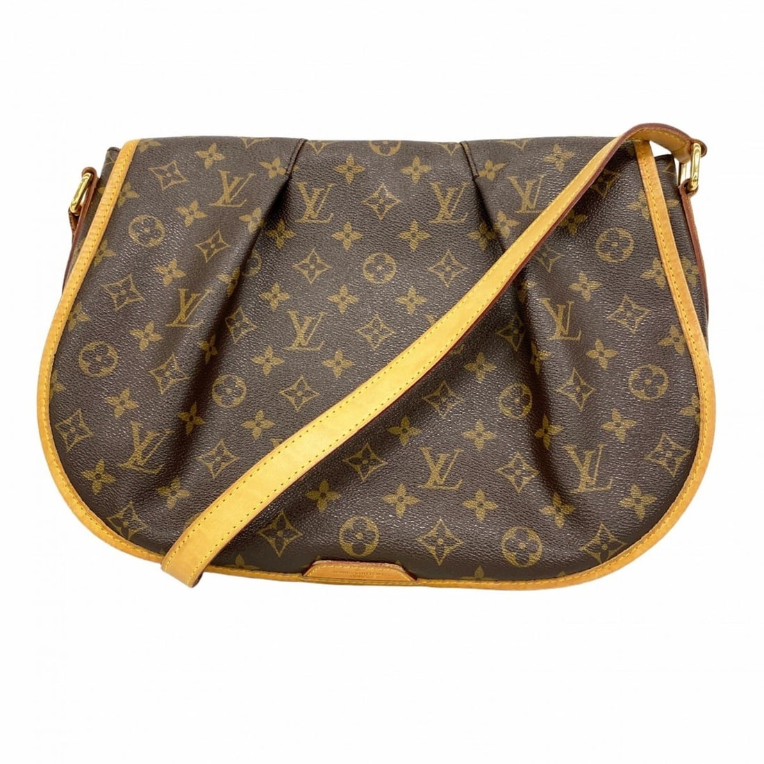Louis Vuitton Monogram Menilmontant MM Shoulder Bag M40473 Brown Women's: --- Catalog ---Category: SizeSize (HxWxD): 27cm x 35cm x 10cm / 10.62'' x 13.77'' x 3.93''Category: DesignType: Shoulder bagColor: BrownGender: WomenCategory: GeneralMPN: M40473Brand: Louis Vuitton---
