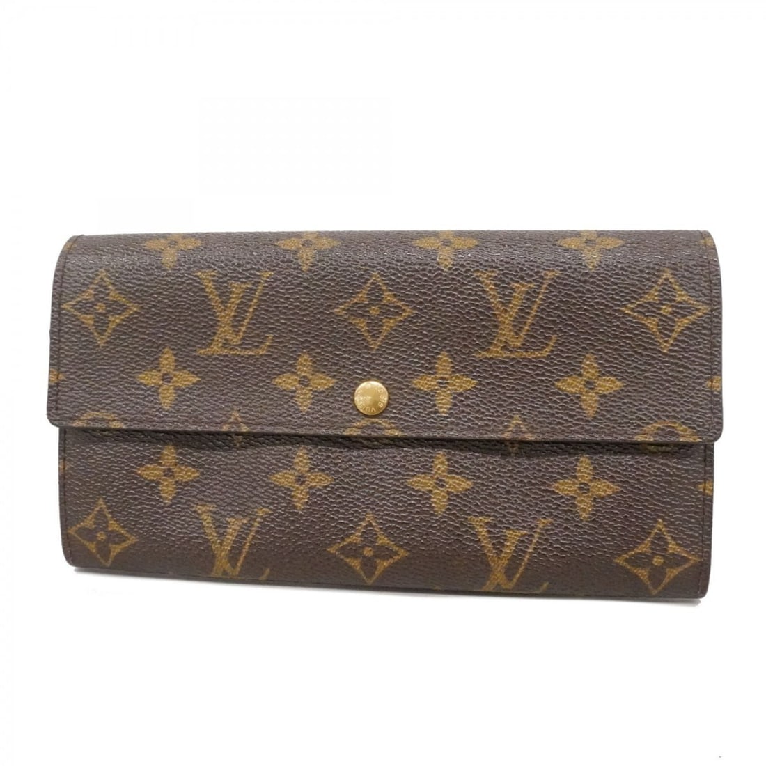 Louis Vuitton Monogram Pochette Portemonnaie Credit Long Wallet M61726 Brown Women's: --- Catalog ---Category: SizeSize (HxWxD): 11cm x 19cm x 2.5cm / 4.33'' x 7.48'' x 0.98''Category: DesignType: Long wallet (bi-fold)Color: BrownGender: WomenCategory: GeneralMPN: M61726Brand: Louis Vu