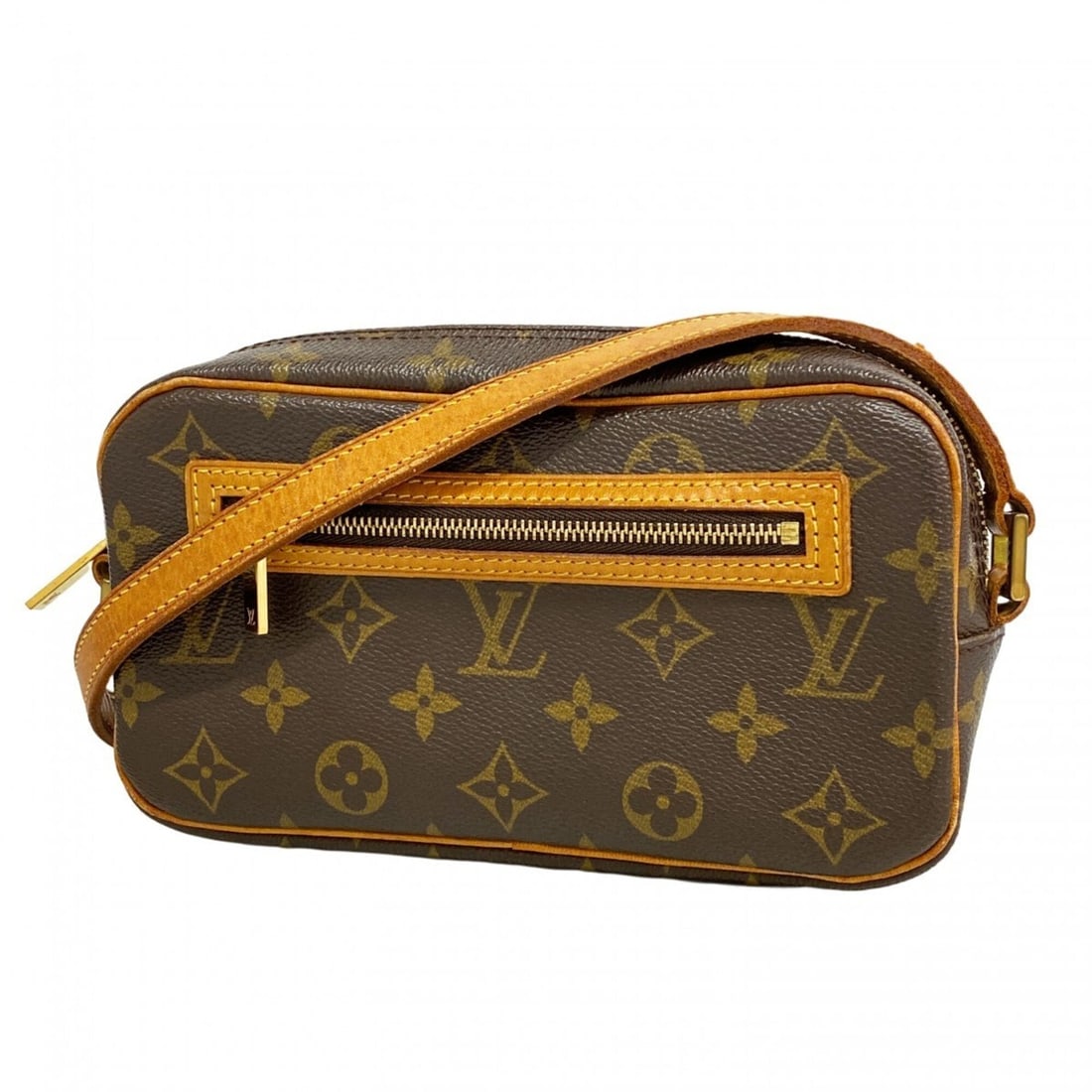 Louis Vuitton Monogram Pochette Cite Shoulder Bag M51183 Brown Women's: --- Catalog ---Category: SizeSize (HxWxD): 12cm x 21cm x 6cm / 4.72'' x 8.26'' x 2.36''Category: DesignType: Shoulder bagColor: BrownGender: WomenCategory: GeneralMPN: M51183Brand: Louis Vuitton--- It