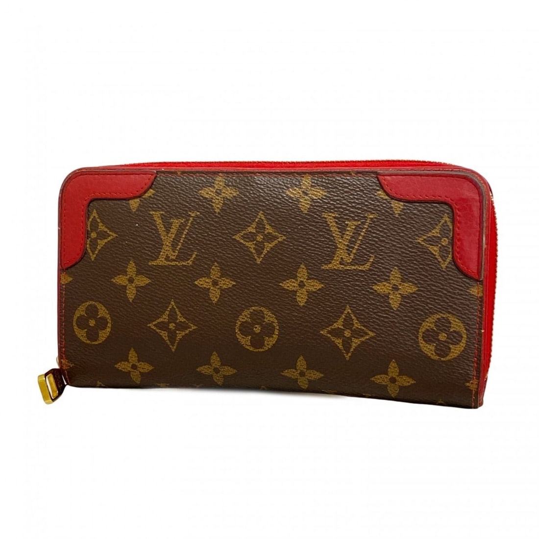 Louis Vuitton Monogram Retiro Zippy Wallet M61854 Cerise Women's Long: --- Catalog ---Category: SizeSize (HxWxD): 10.5cm x 19cm x 3cm / 4.13'' x 7.48'' x 1.18''Category: DesignType: Long wallet (bi-fold)Color: CeriseGender: WomenCategory: GeneralMPN: M61854Brand: Louis V