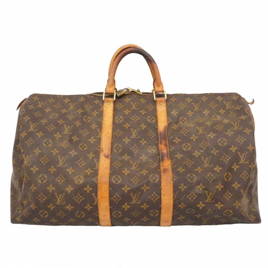 Louis Vuitton Bags - Boston Monogram Keepall 55 M41424 Brown Men's & Women's: --- Catalog ---Category: SizeSize (HxWxD): 31cm x 56.5cm x 25cm / 12.2'' x 22.24'' x 9.84''Category: DesignType: Boston bagColor: BrownGender: Men,WomenCategory: GeneralMPN: M41424Brand: Louis Vuitton