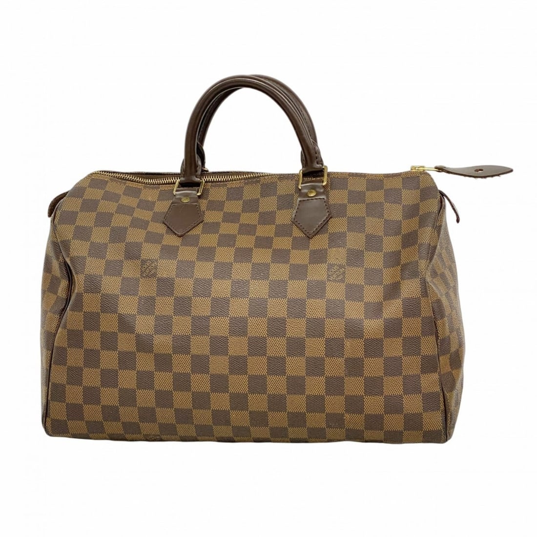 Louis Vuitton Damier Speedy 35 Handbag N41363 Ebene Women's: --- Catalog ---Category: SizeSize (HxWxD): 27.5cm x 35cm x 18.5cm / 10.82'' x 13.77'' x 7.28''Category: DesignType: HandbagColor: EbeneGender: WomenCategory: GeneralMPN: N41363Brand: Louis Vuitton--- 