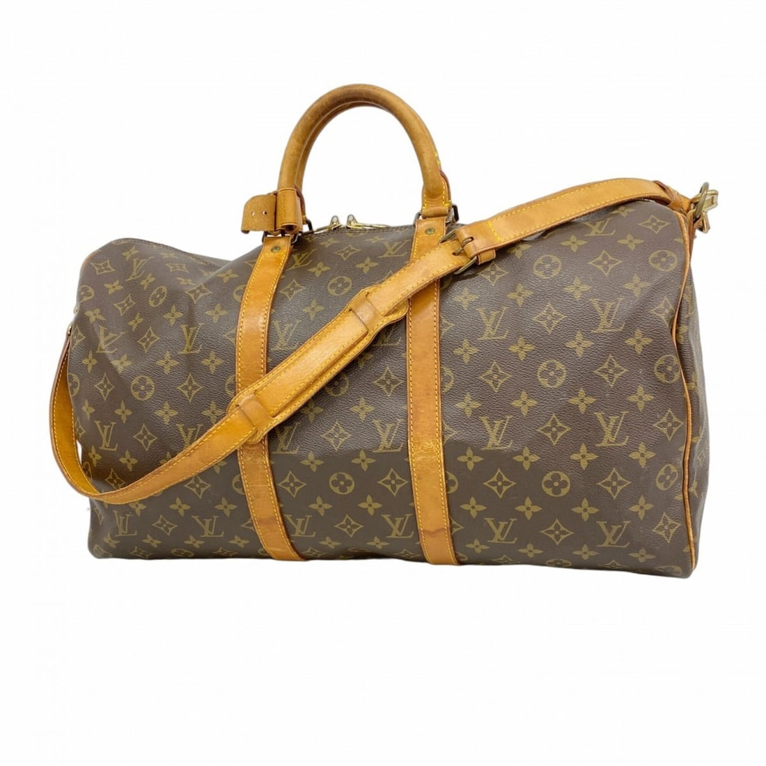Louis Vuitton Bags - Boston Monogram Keepall Bandoulière 50 M41416 Brown Men's & Women's: --- Catalog ---Category: SizeSize (HxWxD): 29cm x 51cm x 22cm / 11.41'' x 20.07'' x 8.66''Category: DesignType: Boston bagColor: BrownGender: Men,WomenCategory: GeneralMPN: M41416Brand: Louis Vuitton-
