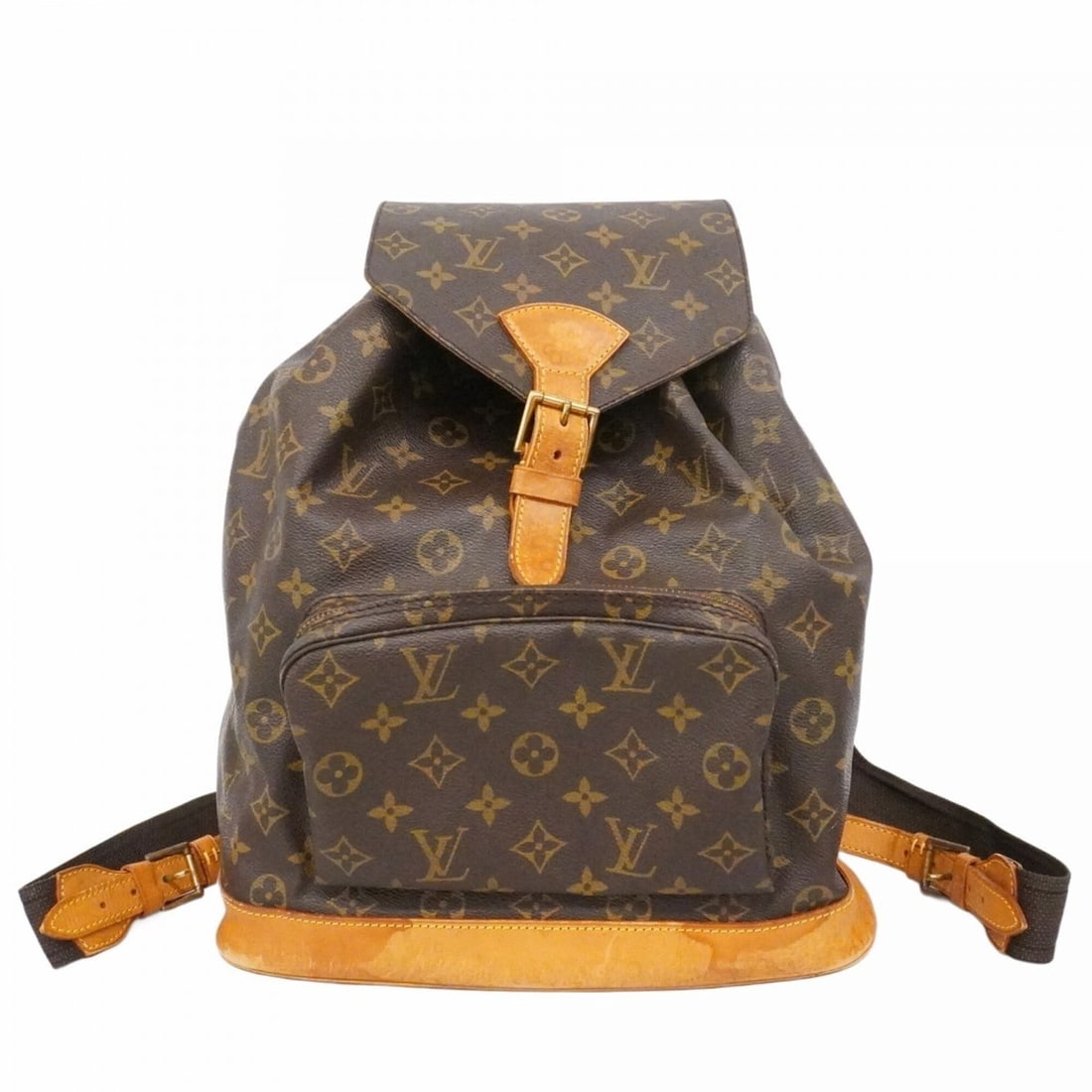 Louis Vuitton Monogram Montsouris GM Backpack/Daypack M51135 Brown (Women's): --- Catalog ---Category: SizeSize (HxWxD): 40cm x 31cm x 13.5cm / 15.74'' x 12.2'' x 5.31''Category: DesignType: BackpackColor: BrownGender: WomenCategory: GeneralMPN: M51135Brand: Louis Vuitton--- It
