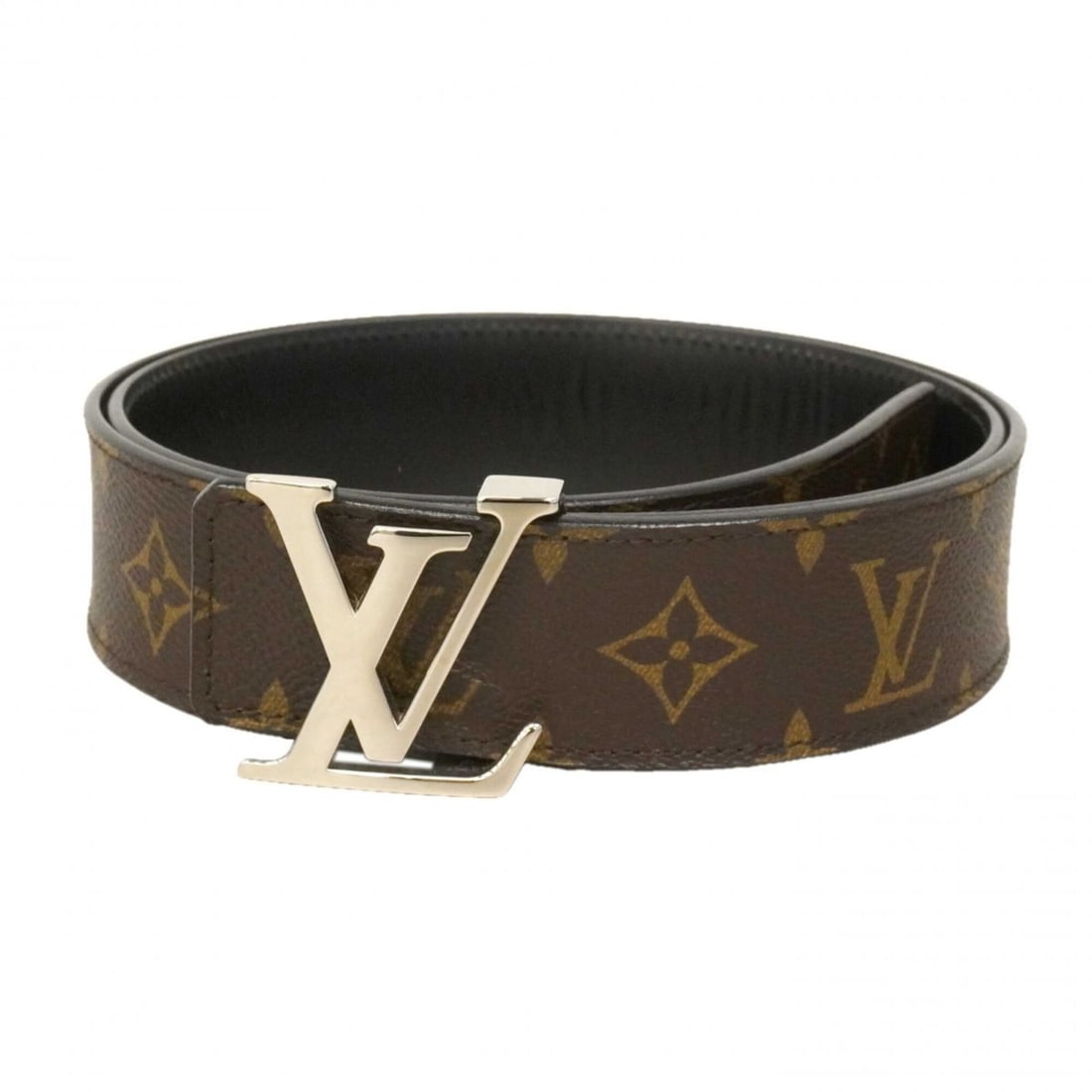 Louis Vuitton Monogram Belt, Ceinture LV Initials, M9821, Brown, Men's: --- Catalog ---Category: SizeLength: 94cm - 103cm / 37'' - 40.55''Category: DesignType: Standard beltColor: BrownGender: MenCategory: GeneralMPN: M9821Brand: Louis Vuitton--- Item List ---Section: Con