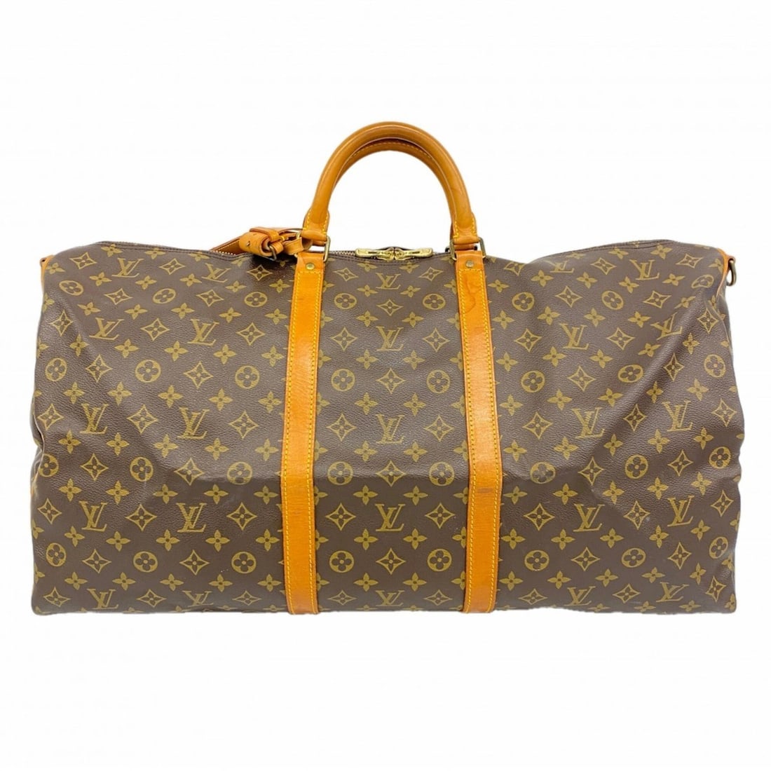 Louis Vuitton Bags - Boston Monogram Keepall Bandoulière 60 M41412 Brown Men's & Women's: --- Catalog ---Category: SizeSize (HxWxD): 34cm x 60cm x 27cm / 13.38'' x 23.62'' x 10.62''Category: DesignType: Boston bagColor: BrownGender: Men,WomenCategory: GeneralMPN: M41412Brand: Louis Vuitton