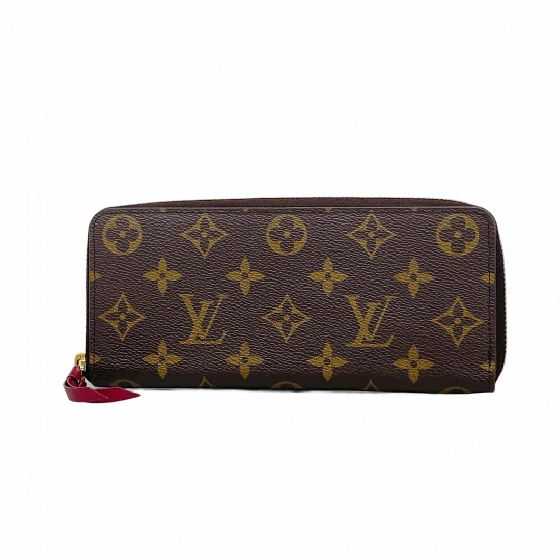 Louis Vuitton Monogram Portefeuille Clemence Long Wallet M60742 Fuchsia (Women's): --- Catalog ---Category: SizeSize (HxWxD): 9cm x 19.5cm x 2cm / 3.54'' x 7.67'' x 0.78''Category: DesignType: Long wallet (bi-fold)Color: FuchsiaGender: WomenCategory: GeneralMPN: M60742Brand: Louis V