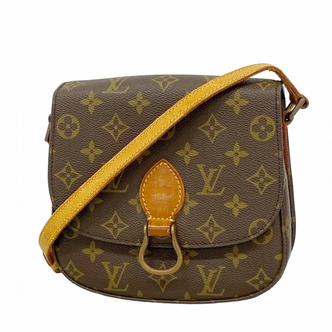 Louis Vuitton Monogram Saint Cloud MM Shoulder Bag M51243 Brown Women's: --- Catalog ---Category: SizeSize (HxWxD): 19cm x 20cm x 6cm / 7.48'' x 7.87'' x 2.36''Category: DesignType: Shoulder bagColor: BrownGender: WomenCategory: GeneralMPN: M51243Brand: Louis Vuitton--- It