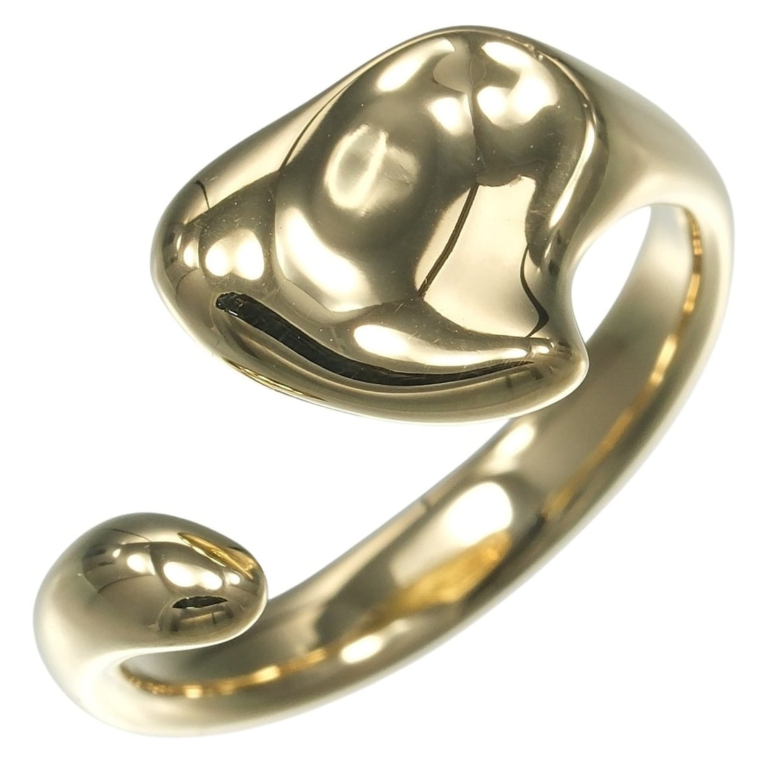 Tiffany & Co. Full Heart Ring, Size 15, 18K Yellow Gold, Approx. 6.45g.: --- Catalog ---Category: SizeJP Size: 15US Size: 7.5Category: DesignType: Band ringGender: WomenMaterial: Yellow gold (18K)Category: GeneralBrand: Tiffany--- Item List ---Section: ConditionRanking: Ra