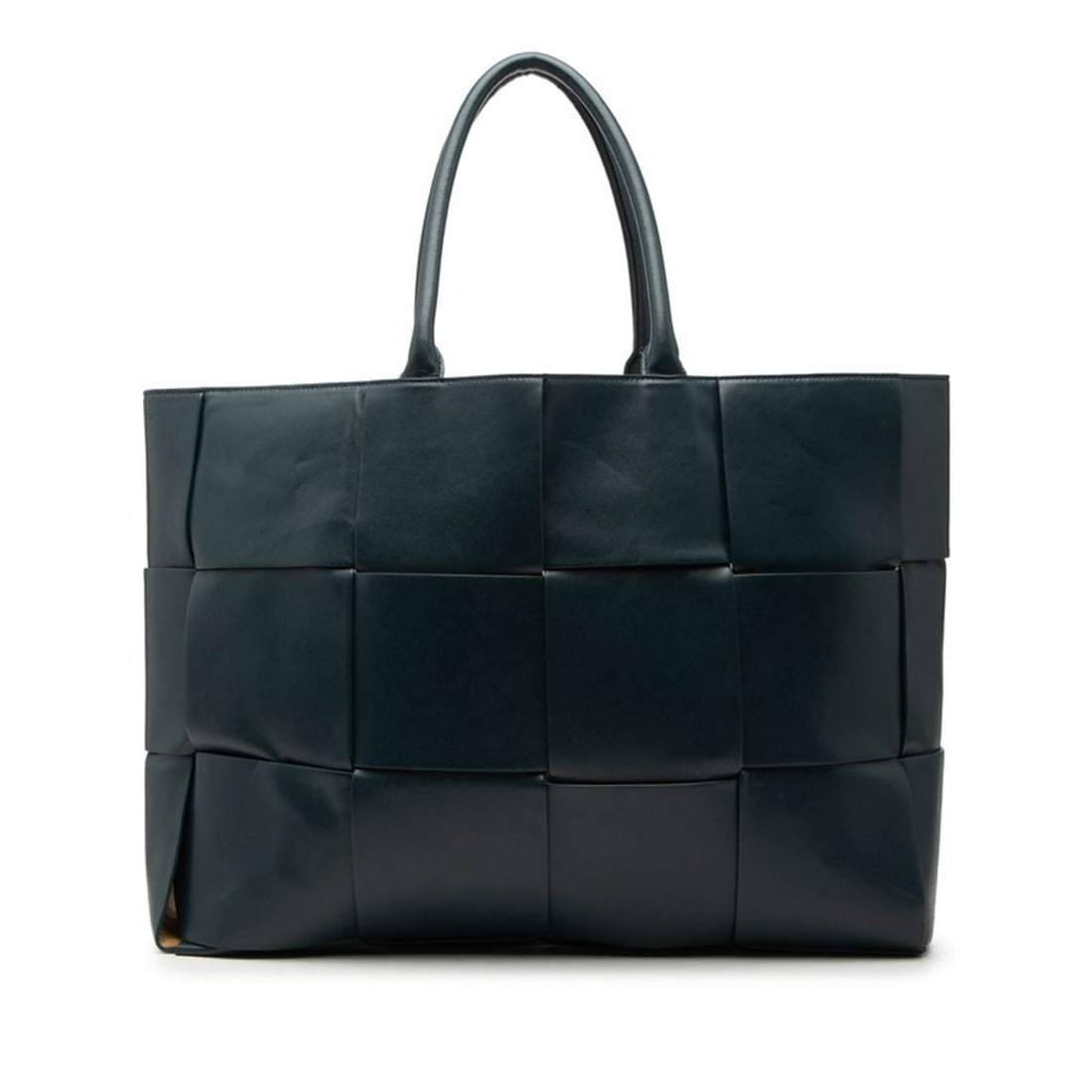 Bottega Veneta Maxi Intrecciato Arco Large Tote Bag Handbag Navy Leather Men's BOTTEGAVENETA: --- Catalog ---Category: SizeSize (HxWxD): 34cm x 45cm x 11cm / 13.38'' x 17.71'' x 4.33''Category: DesignType: Handbag, Tote bagColor: NavyGender: MenMaterial: Leather Category: GeneralBrand: Bottega